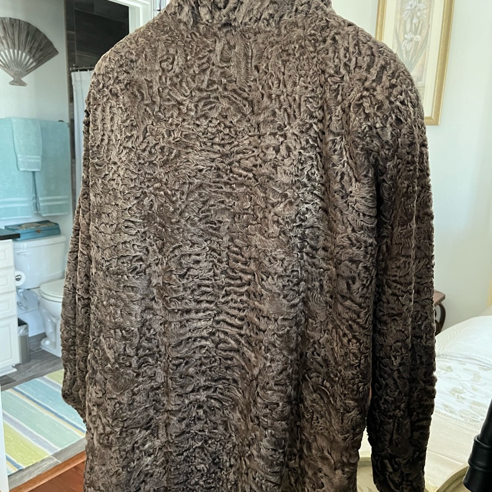 Vintage brown Persian Lamb jacket